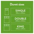 Dreamwell Medium Weight 7.5 Tog Duvet - Single