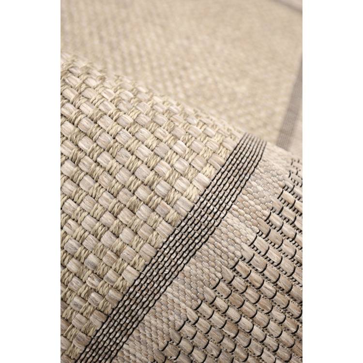 Solstice Latte indoor outdoor rug 80x200, imported from the UK