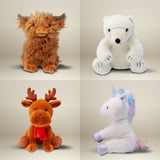 Costco UK Fuzzums Microwavable Snuggable Animal Hotties 4 Varieties Plush Toy- Buy online at McGrocer