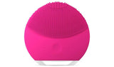 Foreo Luna Mini 2 facial cleanser in Fuchsia, imported from the UK