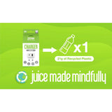 Juice Dual Port 20W PD Charger White - British product