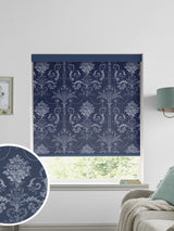 Next Laura Ashley Blue Josette Made to Measure Roller Blind- Buy online at McGrocer