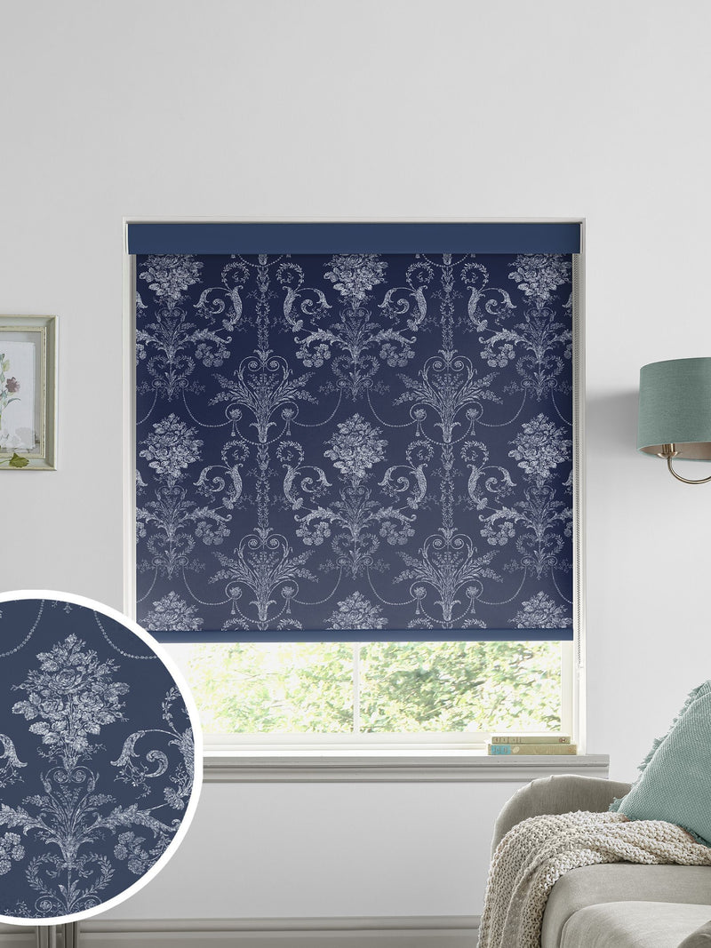Laura Ashley roller blind Blue Josette (British brand)