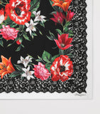 Dolce&Gabbana silk printed scarf 90cm, imported from the UK