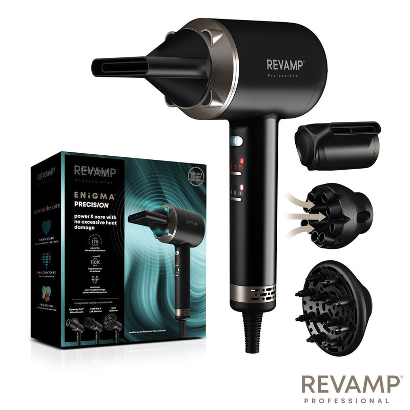 Revamp Enigma PRECISION hair dryer DR-7000-GB 460g, imported from the UK