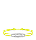Messika white gold diamond pavé bracelet (British brand)