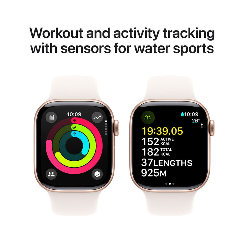 Apple Watch Series 10 42mm Rose Gold Aluminium, imported from the UK
