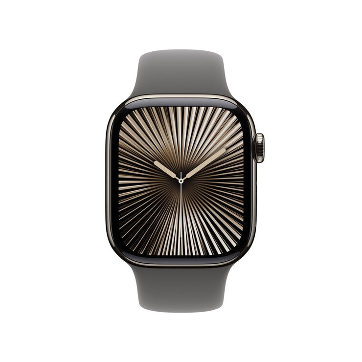 Apple Watch Series 10 GPS Cellular Natural Titanium 42mm, UK version