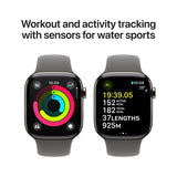 Apple Watch Series 10 GPS Cellular Natural Titanium 42mm, UK version