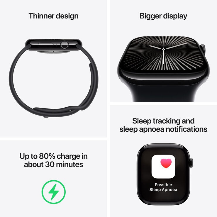 Apple Watch Series 10 cellular 42mm, imported from the UK
