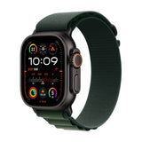 Costco UK Apple Watch Ultra 2 GPS + Cellular 49mm Titanium Case with Green Alpine Loop Smartwatch- Buy online at McGrocer