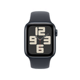 Apple Watch SE GPS 40mm silver aluminium case sport band, UK version