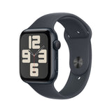 Costco UK Apple Watch SE GPS 44mm Midnight Aluminium Smartwatch with Sport Band- Buy online at McGrocer