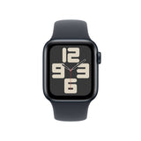 Apple Watch SE 40mm Midnight Aluminium Sport Band, imported from the UK