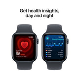 Apple Watch SE 44mm midnight aluminium sport band, imported from the UK