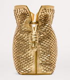 LOEWE medium leather scales Flamenco clutch, imported from the UK