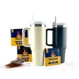 TrueStart Travel Mug Set with Coffee Bags in 2 Colours 1.18L (British brand)