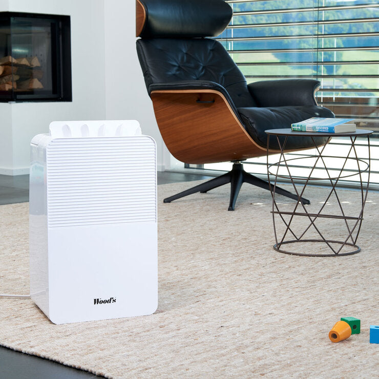 Wood's 10L dehumidifier MDK11, white - British product