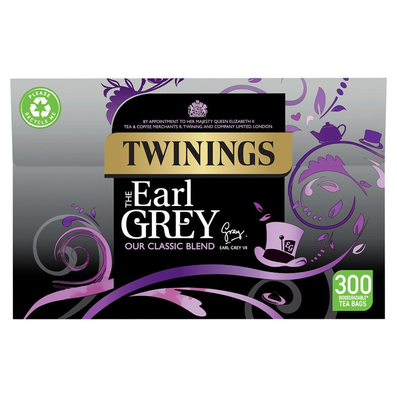 Twinings Earl Grey tea bags 300 pack (British brand)