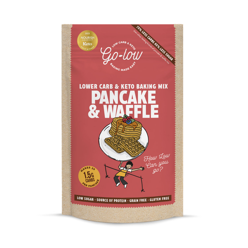Go Low keto low sugar pancake and waffle mix 150g (British brand)