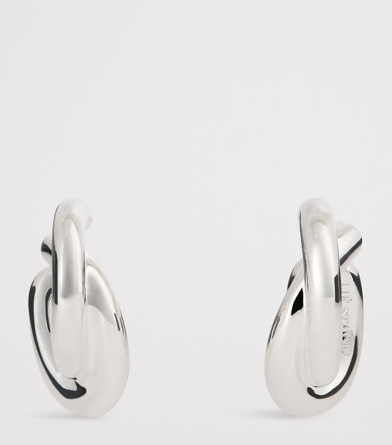 LIÉ STUDIO Diana hoop earrings 1.5cm, imported from the UK