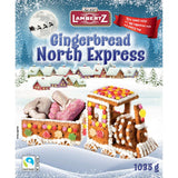 Lambertz gingerbread cottage and train baking kit 1.935kg, UK version
