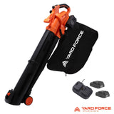Costco UK Yard Force 40V Blower Vacuum with 2 x 20V 4Ah Batteries and Twin Charger- Buy online at McGrocer