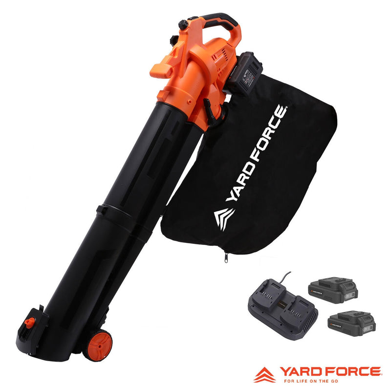 Yard Force 40V blower vacuum, imported from the UK