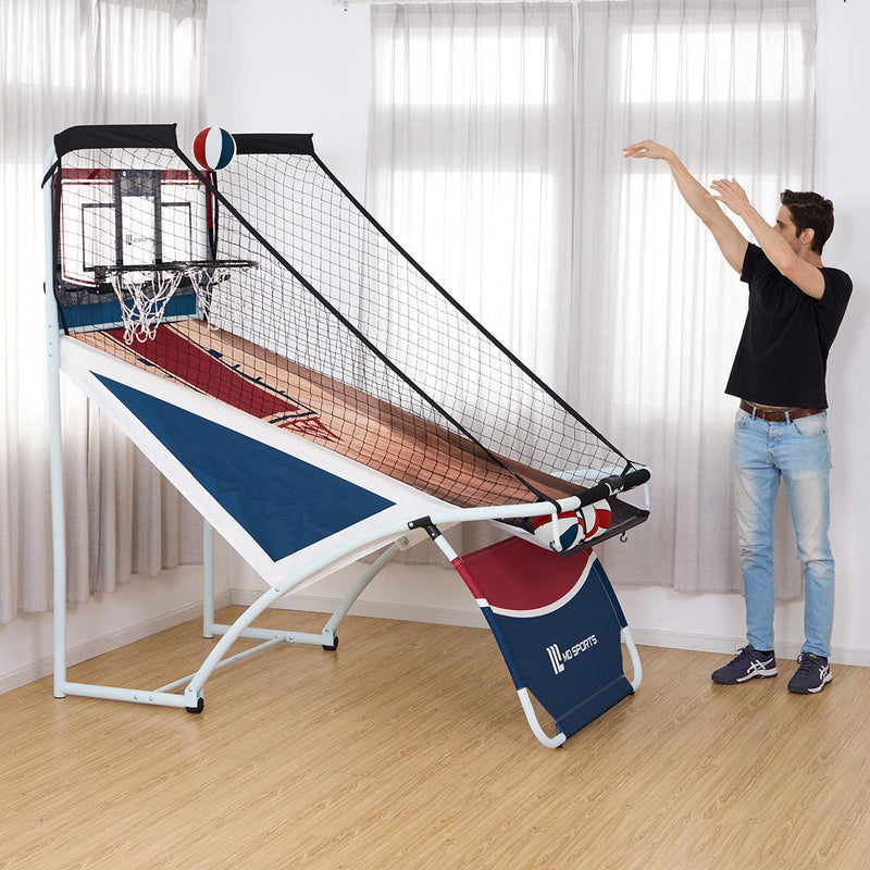 Medal Sports EZ Fold Basketball 213cm Height, imported from the UK
