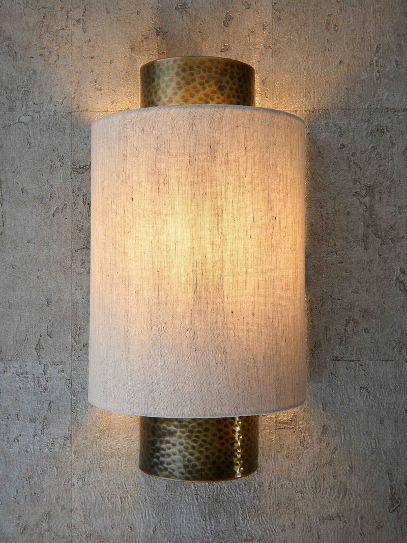 Gallery Home brown wall light, aged bronze finish, imported from the UK