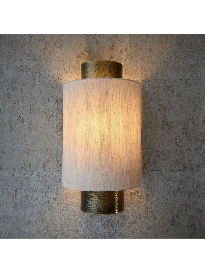 Gallery Home brown wall light, aged bronze finish, imported from the UK