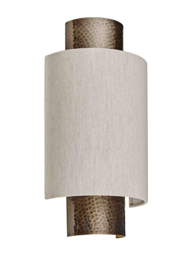 Gallery Home brown wall light, aged bronze finish, imported from the UK
