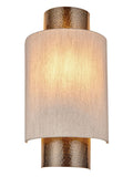Gallery Home brown wall light, aged bronze finish, imported from the UK