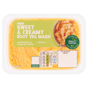 ASDA Sweet & Creamy Root Vegetables Mash 400g