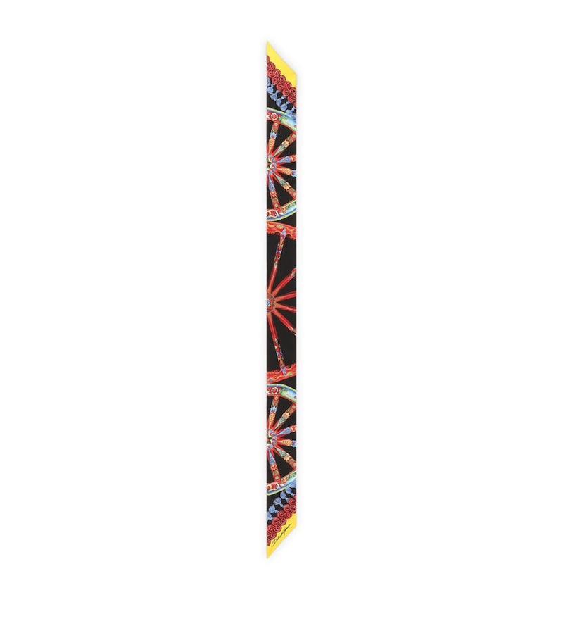 Dolce&Gabbana Carretto Print silk scarf, UK version