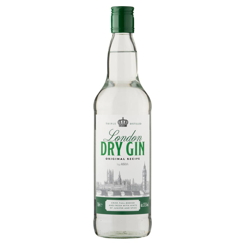 ASDA London Dry Gin 70cl, UK version