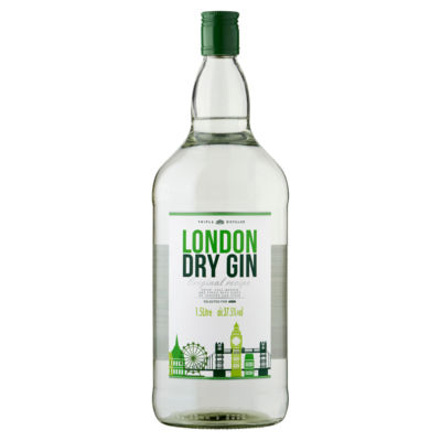 ASDA London Dry Gin 1.5L - British product