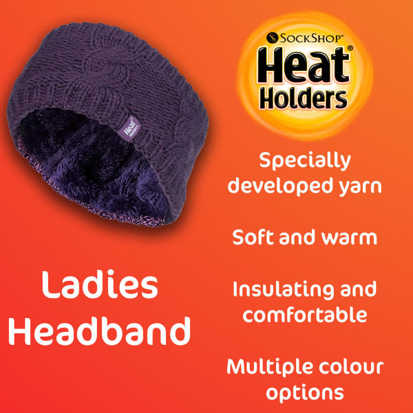 Heat Holders Fleece gefüttertes Stirnband Einheitsgröße, UK-Version