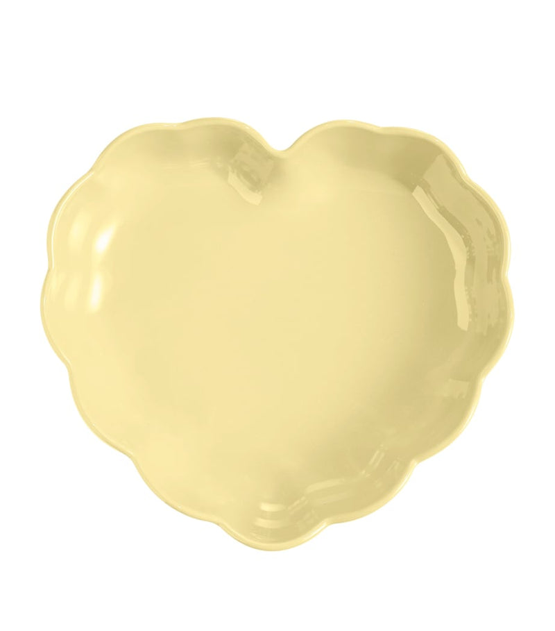 Emile Henry ceramic heart-shaped baking dish 26.5cm - British product
