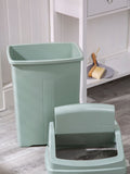 Wham Green Casa 50L plastic swing bin (British brand)