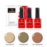 Bluesky Mini Trio Set Back To Nature gel polish 15ml - British product