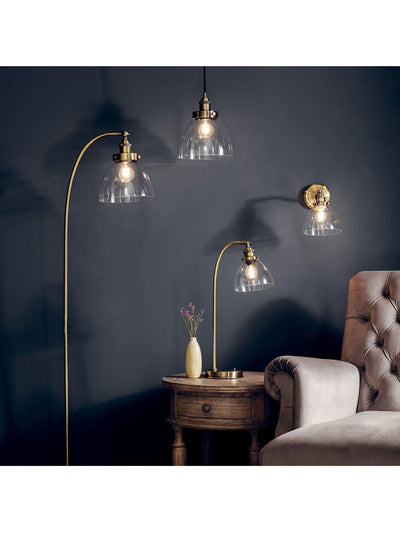 Next Gallery Home Antique Brass 1 Light Pierre Pendant Ceiling Light- Buy online at McGrocer