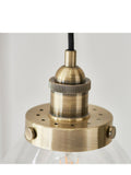 Gallery Home antique brass pendant ceiling light (British brand)