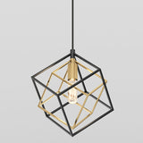 Artika Imperium pendant light in black and gold (British brand)