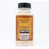 Kirkland Signature chopped onion 332g, UK version