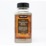 Costco UK Kirkland Signature Fine Ground Black Pepper Seasoning 348g- Buy online at McGrocer