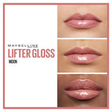 Maybelline New York Lifter Gloss Ice, Moon, Reef 3-pack, imported from the UK