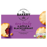 ASDA Bakery Apple & Blackcurrant Pies 6 pack - British product