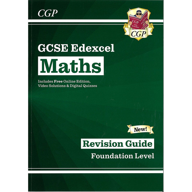 CGP GCSE Maths Foundation pack 3 books, UK version