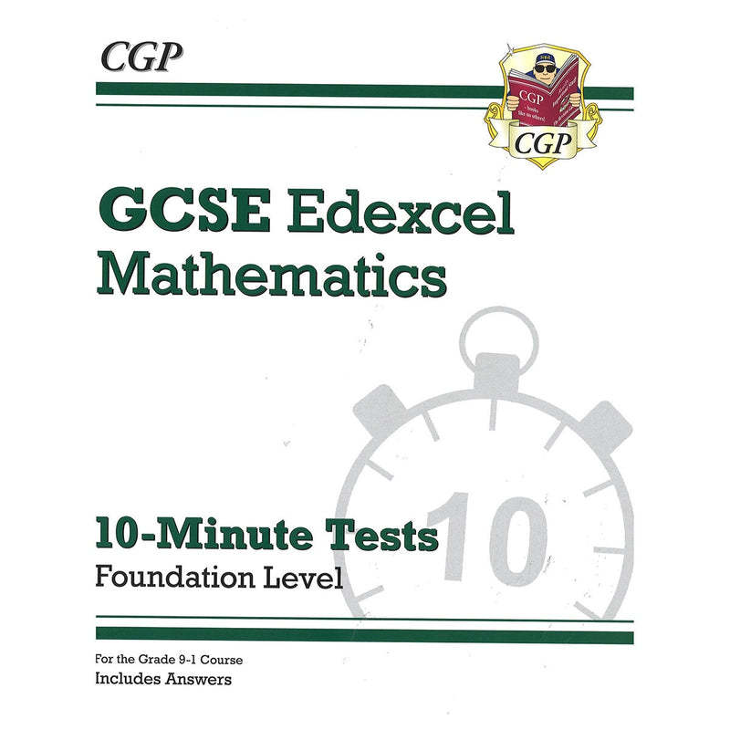 CGP GCSE Maths Foundation pack 3 books, UK version